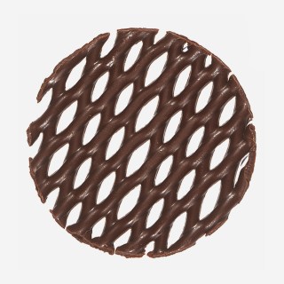 GRIGLIA TONDA CIOCCOLATO FONDENTE(MINI CAKE TOP ROUND)MM50 PZ195