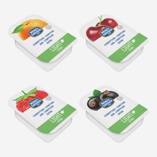 CONFETTURA EXT.LIGHT(ALB,AMA,FRA,RIB NERO) CON STEVIA PZ100 GR20