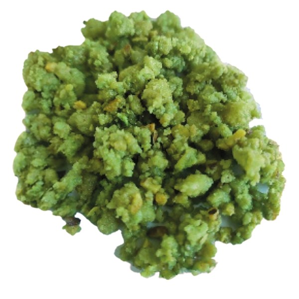 CRUMBLE GLUTEN FREE DI BISCOTTO AL PISTACCHIO CF DA KG 1 (0584)