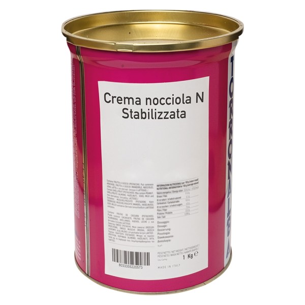 CREMA NOCCIOLA N STABILIZZATA DA KG 1 (0010.1)