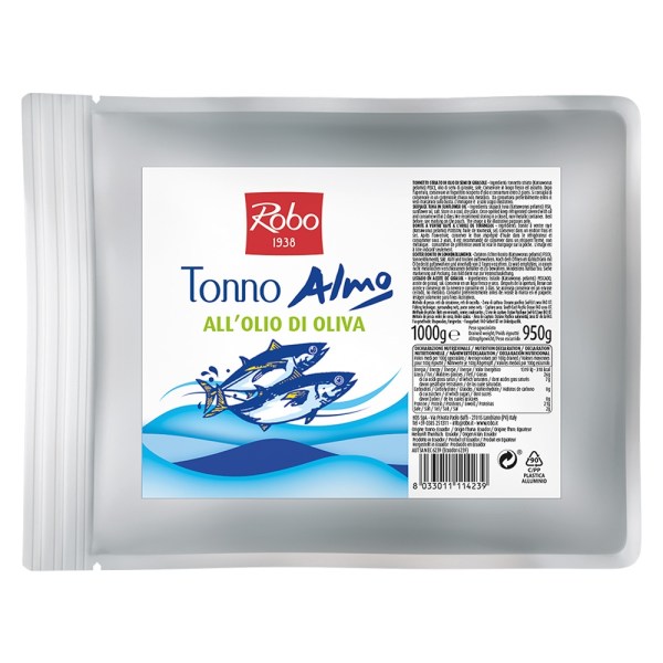 *TONNO IN OLIO DI OLIVA DA 1000GR