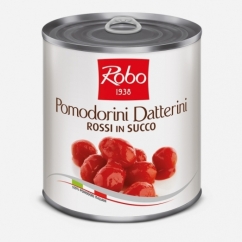 POMODORINI DATTERINI ROSSI IN SUCCO PESO NETTO 800GR