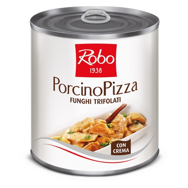 PORCINOPIZZA  FUNGHI PORC-CASTAGN.TRIFOLATI CON CREMA 800GR