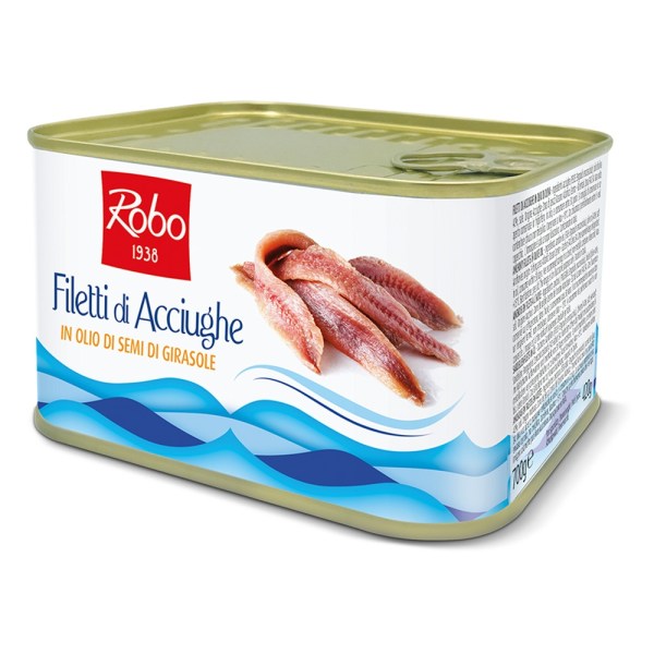 FILETTI DI ACCIUGHE IN OLIO DA 700GR