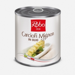 *CARCIOFI INTERI MIGNON IN OLIO  100% ITALIA  PESO NETTO 760GR