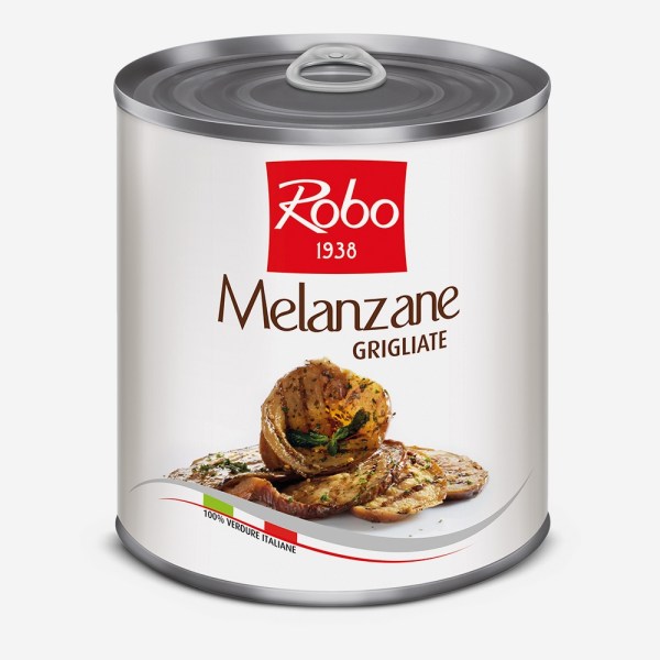 MELANZANE GRIGLIATE IN OLIO PESO NETTO 750GR