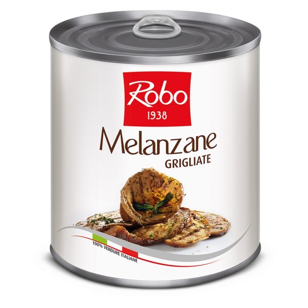 MELANZANE GRIGLIATE IN OLIO PESO NETTO 750GR