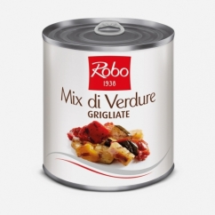 MIX VERDURE GRIGLIATE IN OLIO PESO NETTO 780GR