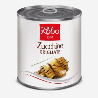 ZUCCHINE GRIGLIATE IN OLIO PESO NETTO 780GR
