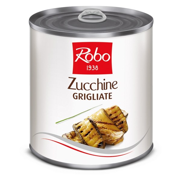 ZUCCHINE GRIGLIATE IN OLIO PESO NETTO 780GR
