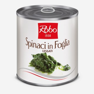 *SPINACI IN FOGLIA AL NATURALE PESO NETTO 765GR