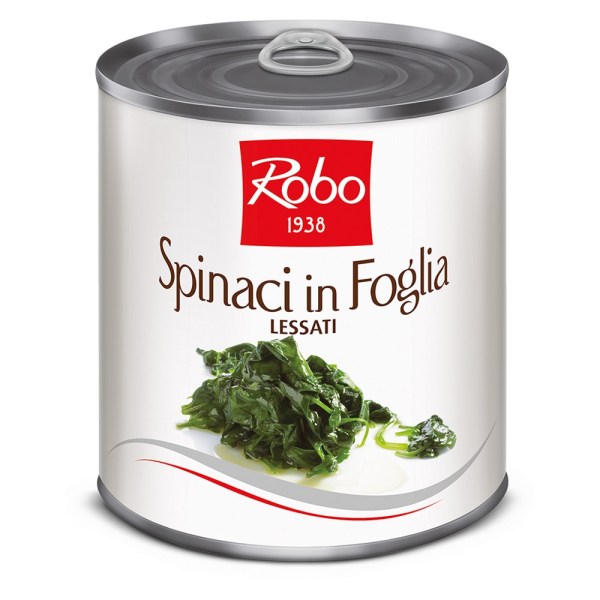 *SPINACI IN FOGLIA AL NATURALE PESO NETTO 765GR