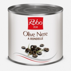 OLIVE NERE A RONDELLE IN SALAMOIA PESO NETTO 2450GR