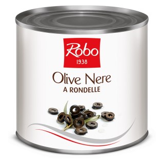 Olive Nere a Rondelle in Salamoia Peso Netto 2450 g