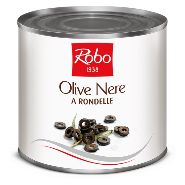 OLIVE NERE A RONDELLE IN SALAMOIA PESO NETTO 2450GR