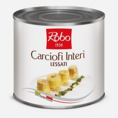 *CARCIOFI INTERI AL NATURALE (30/40PZ) 100% ITA P.N. 2,55 KG
