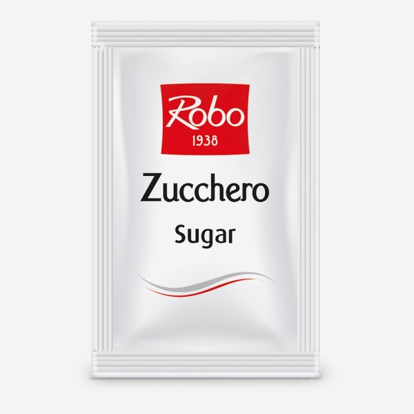 *MONODOSE ZUCCHERO SEMOLATO BIANCO (ESPOSITORE 2000 PZ)