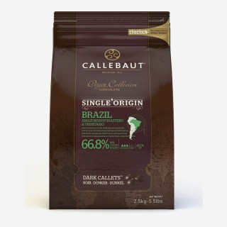 *COPERTURA CIOCCOLATO BRAZIL FONDENTE 66,8% PURE ORIGINE CALLETS
