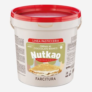 CREMA AL CIOCCOLATO BIANCO (10%) DA FARCITURA KG 6