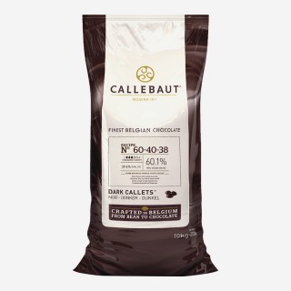 CIOCCOLATO FONDENTE 604038 CALLETS (60% CACAO) DA KG 10