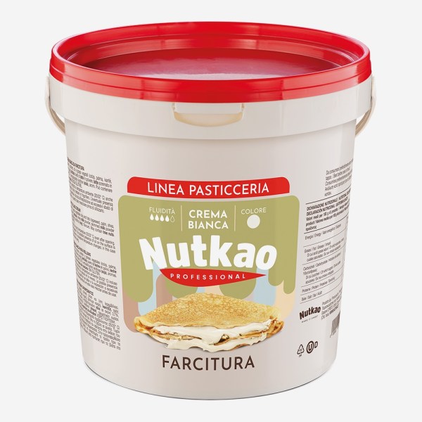 CREMA BIANCA CON LATTE DA FARCITURA KG 6 (RICETTA BLANCREME)