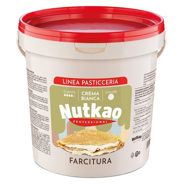 CREMA BIANCA CON LATTE DA FARCITURA KG 6 (RICETTA BLANCREME)