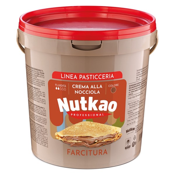 *CREMA NOCCIOLA (7%) DA FARCITURA KG 6