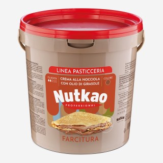 CREMA NOCCIOLA (13%) DA FARCITURA CON OLIO DI GIRASOLE KG 6