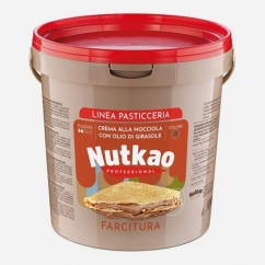 CREMA NOCCIOLA (13%) DA FARCITURA CON OLIO DI GIRASOLE KG 6