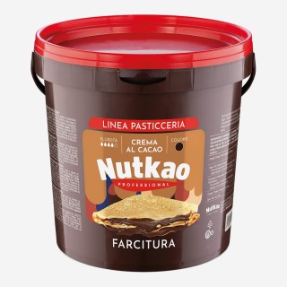 CREMA AL CACAO (25%) E NOCCIOLE (8%) DA FARCITURA KG 6 (MORETTA)