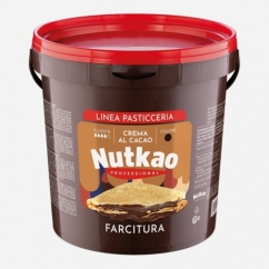 CREMA AL CACAO (25%) E NOCCIOLE (8%) DA FARCITURA KG 6 (MORETTA)
