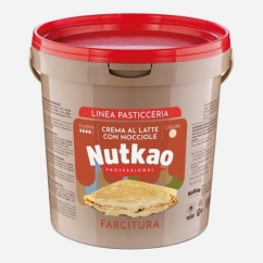 CREMA AL LATTE CON NOCCIOLE (12%) DA FARCITURA KG 6