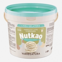 VARIEGATO ICE LATTE E NOCCIOLE (12%) DA KG 5