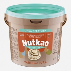 VARIEGATO ICE NOCCIOLE (12%) LATTE E CACAO DA KG 5