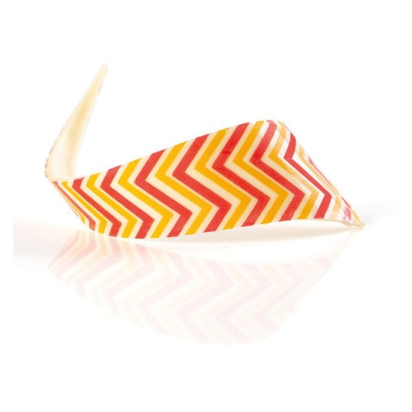 *ONDE ZIGZAGUE GIALLE/ROSSE 9CM DA 69 PZ (2069958)