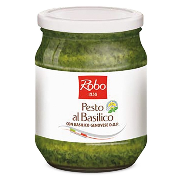 PESTO CON BASILICO GENOVESE DOP  SENZ AGLIO  DA 500 GR