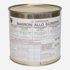 Marroni Interi Grandi in Sciroppo 3,5 kg