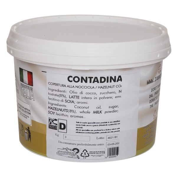 COPERTURA NOCCIOLA CONTADINA DA 2,5 KG (0254)