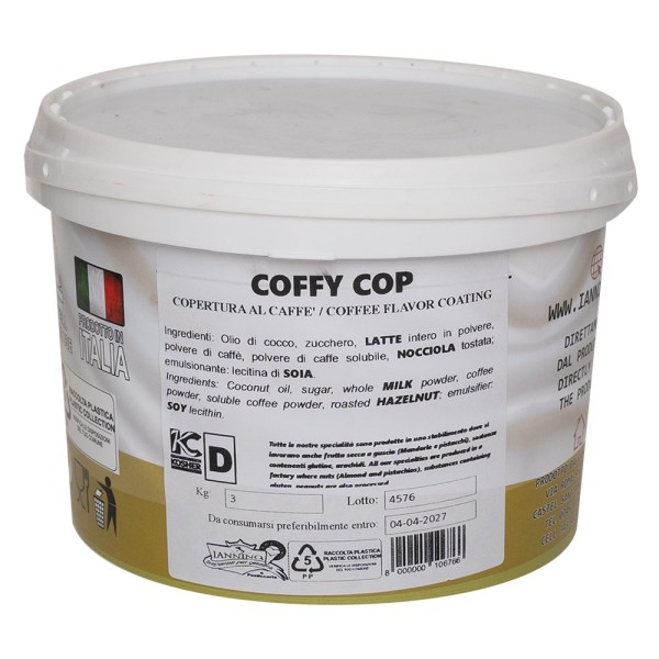*COPERTURA CAFFE' COFFY COP DA 3 KG (0676)