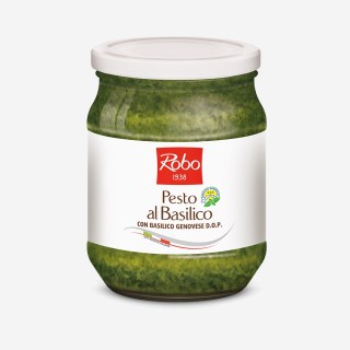 PESTO CON BASILICO GENOVESE DOP DA 500 GR