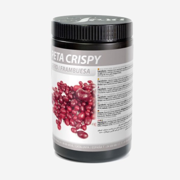 PETA CRISPY CIOCCOLATO BIANCO E LAMPONE SOSA DA GR 900 - ecom