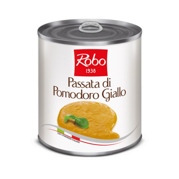 PASSATA DI POMODORO GIALLO PESO NETTO 800GR