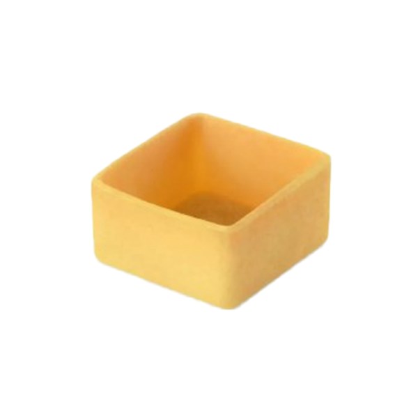 TARTELLETTA QUADR. SALATA AL BURRO LINEA FILIGRANO 33X33MM 225PZ