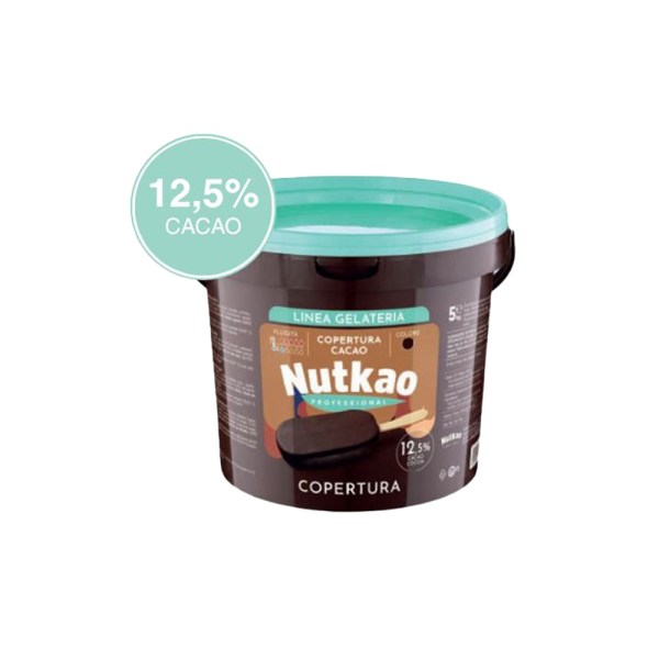 COPERTURA GELATERIA CACAO (12,5% CACAO) DA KG 5