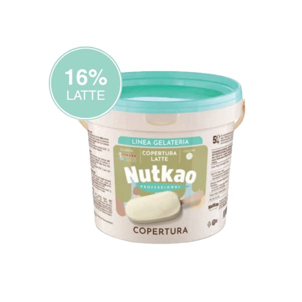 COPERTURA GELATERIA BIANCA (16% LATTE) DA KG 5
