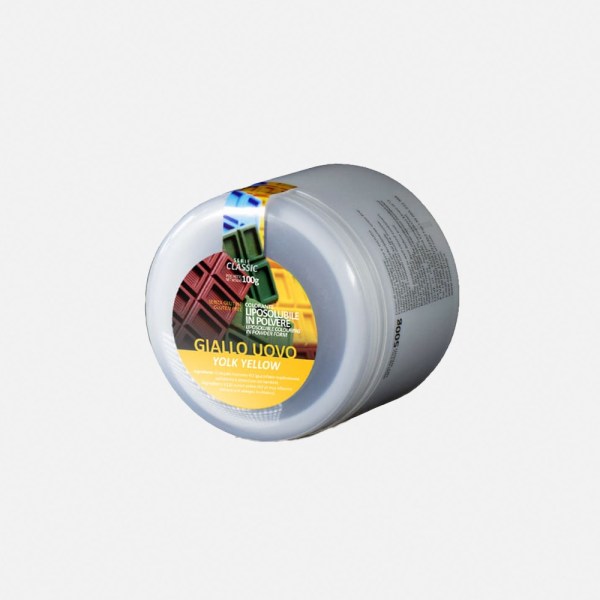 COLORE LIPOSOLUBILE IN POLVERE GIALLO UOVO GR80(LIPOP80UOVO)