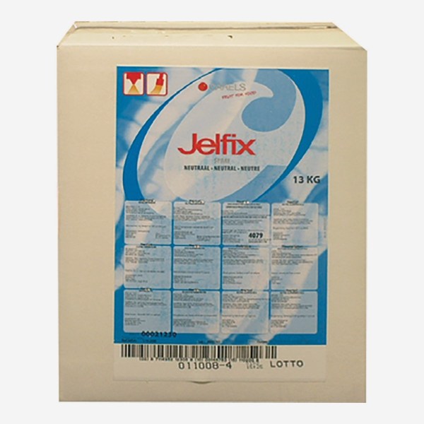 GELATINA JELFIX SPRAY NEUTRA IN CONFEZIONE DA KG 13