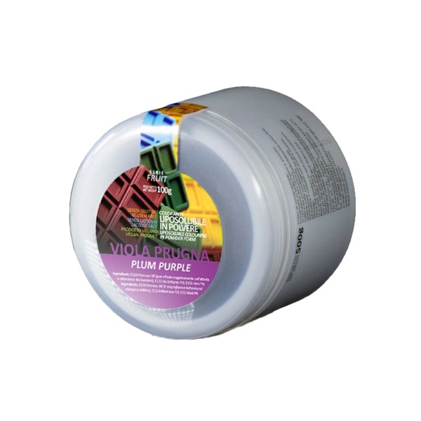 COLORE LIPOSOLUBILE IN POLVERE VIOLA PRUGNA GR80(LIPOP80PRUG)