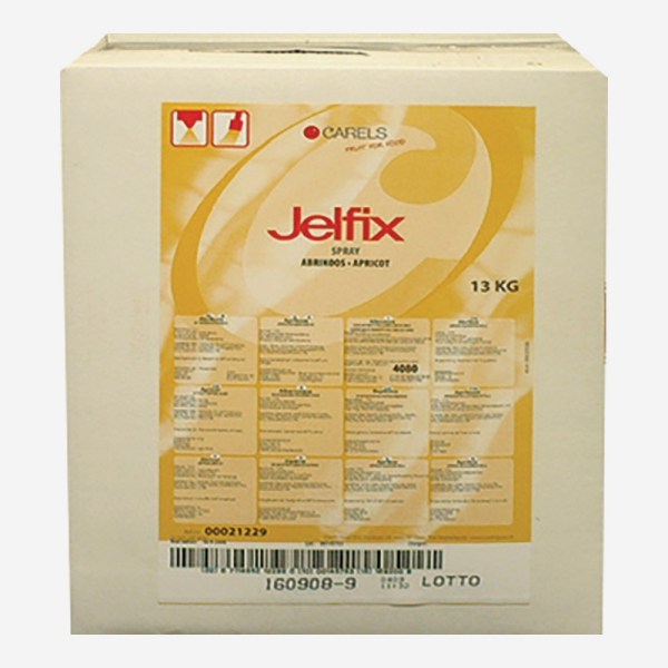 GELATINA JELFIX SPRAY ALBICOCCA IN CONFEZIONE DA KG 13