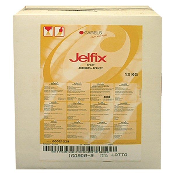 GELATINA JELFIX SPRAY ALBICOCCA IN CONFEZIONE DA KG 13